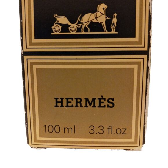 Hermes Caleche Eau de Toilette 3/4 of 3.3 oz w BOX Vntg Original Classic Woodsy - Picture 3 of 12